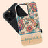 Oriental Paisley Personalized iPhone Case